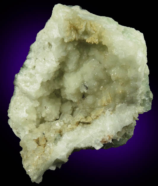 Datolite with Apophyllite and minor Pyrite from Millington Quarry, Bernards Township, Somerset County, New Jersey