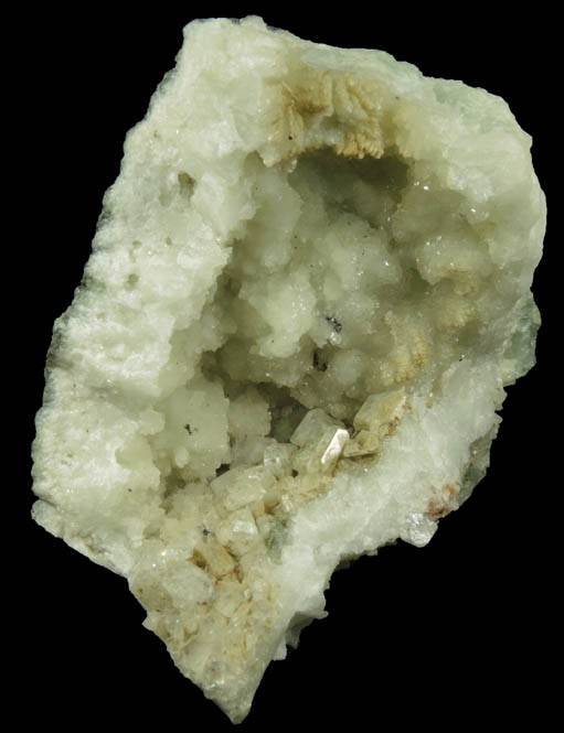 Datolite with Apophyllite and minor Pyrite from Millington Quarry, Bernards Township, Somerset County, New Jersey