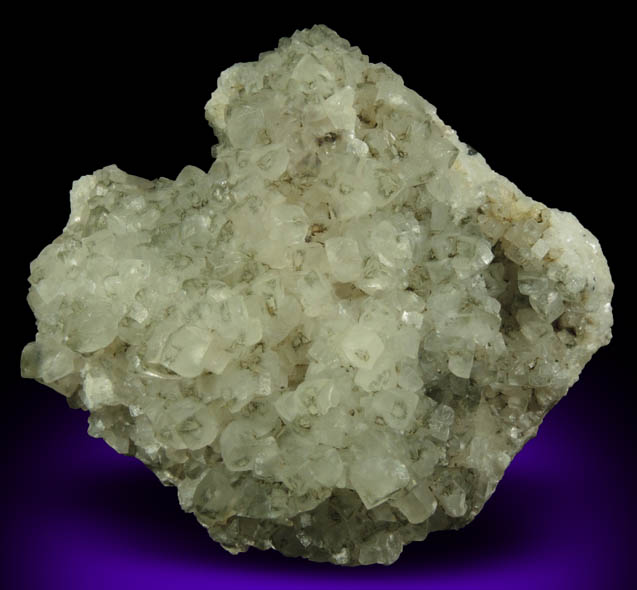Calcite with Pyrite and unusual zoned micro surface coating from Millington Quarry, Bernards Township, Somerset County, New Jersey