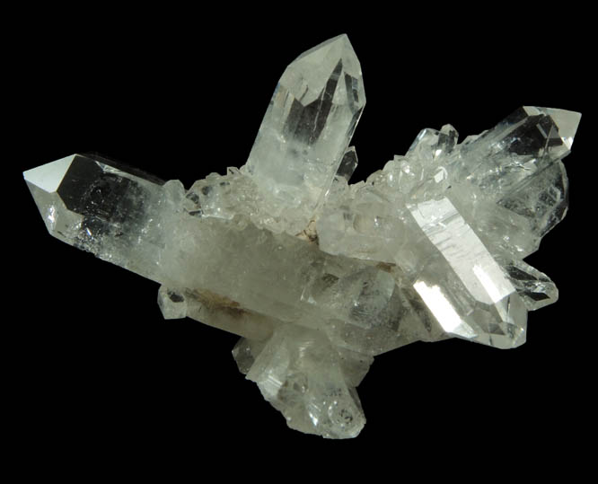 Quartz from railroad cut on eastern shore of Hudson River, between Schodack Landing and Poolsburg, Columbia County, New York