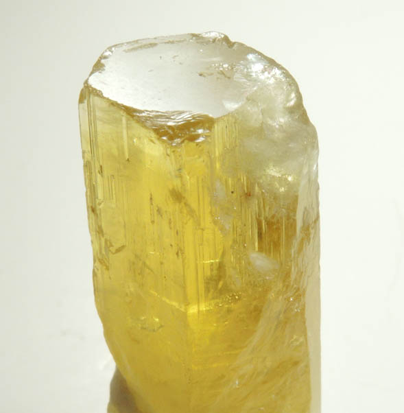 Beryl var. Heliodor (treated Aquamarine) from Gilgit District, Gilgit-Baltistan, Pakistan