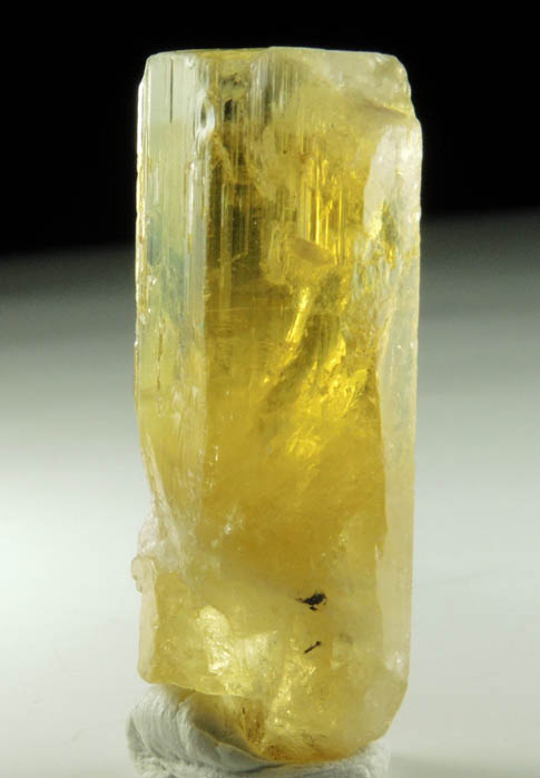 Beryl var. Heliodor (treated Aquamarine) from Gilgit District, Gilgit-Baltistan, Pakistan