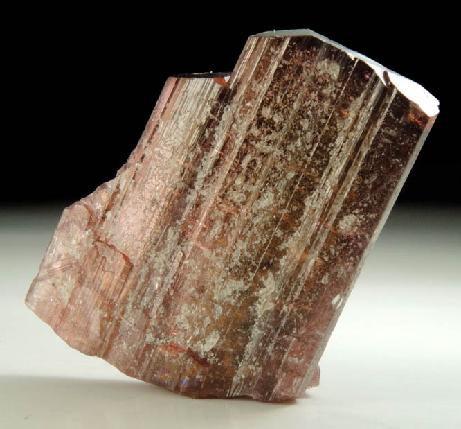 Elbaite var. Rubellite Tourmaline from Mesa Grande District, San Diego County, California