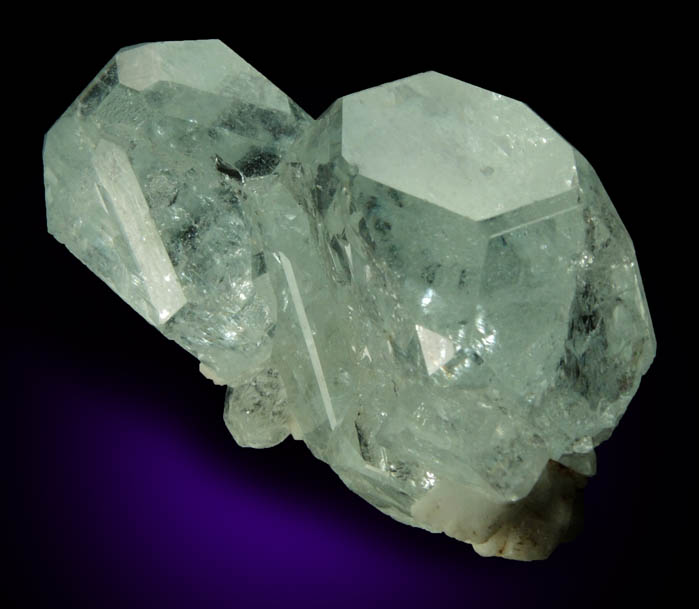 Beryl var. Aquamarine from Xuebaoding Mountain near Pingwu, Sichuan Province, China