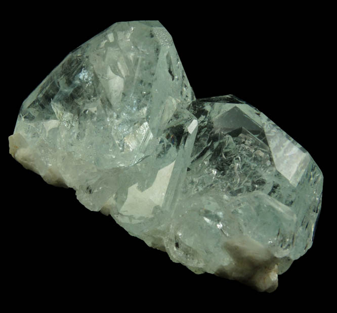 Beryl var. Aquamarine from Xuebaoding Mountain near Pingwu, Sichuan Province, China