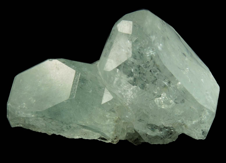 Beryl var. Aquamarine from Xuebaoding Mountain near Pingwu, Sichuan Province, China