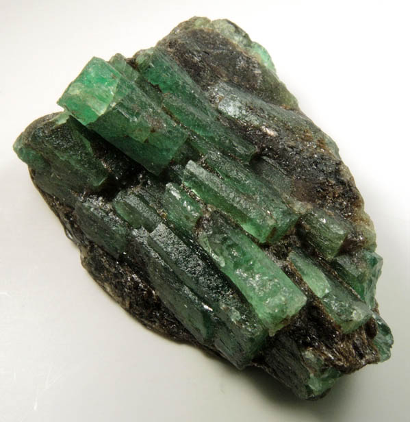 Beryl var. Emerald from Ural Mountains, Russia