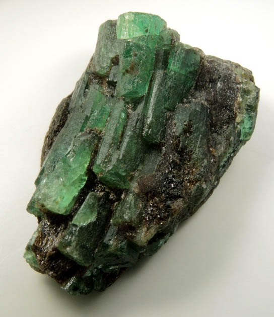 Beryl var. Emerald from Ural Mountains, Russia
