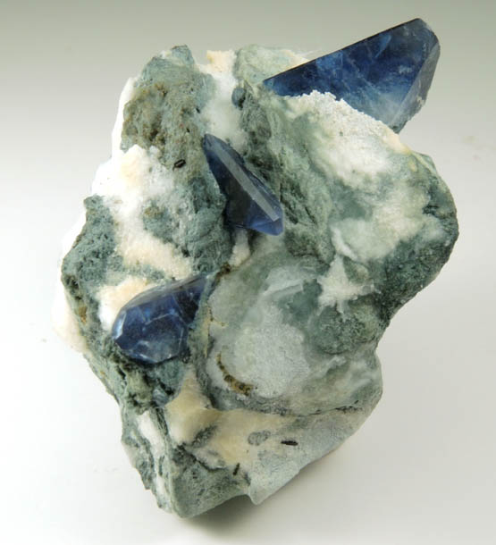 Benitoite from Benitoite Gem Mine, New Idria District, Benito County, California (Type Locality for Benitoite)