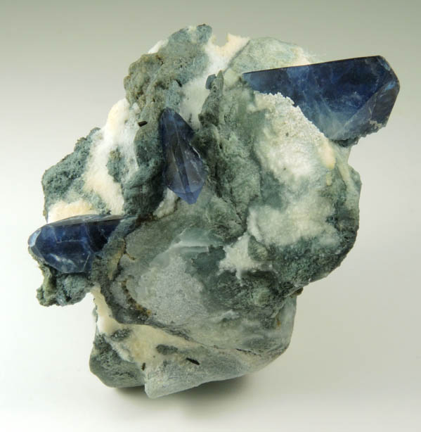 Benitoite from Benitoite Gem Mine, New Idria District, Benito County, California (Type Locality for Benitoite)