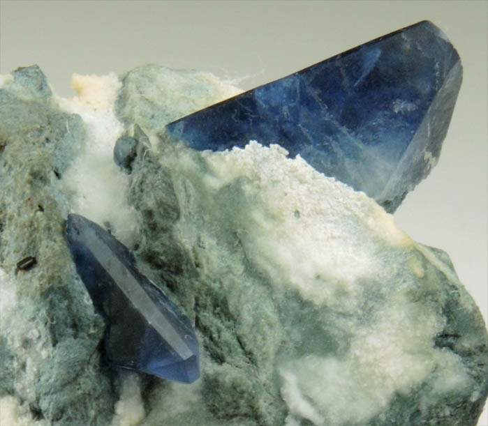 Benitoite from Benitoite Gem Mine, New Idria District, Benito County, California (Type Locality for Benitoite)