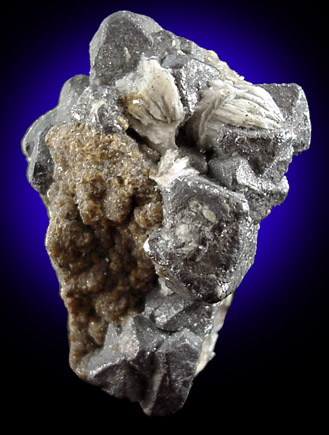 Galena, octahedral from Bleiberg-Kreuth District, Carinthia, Austria