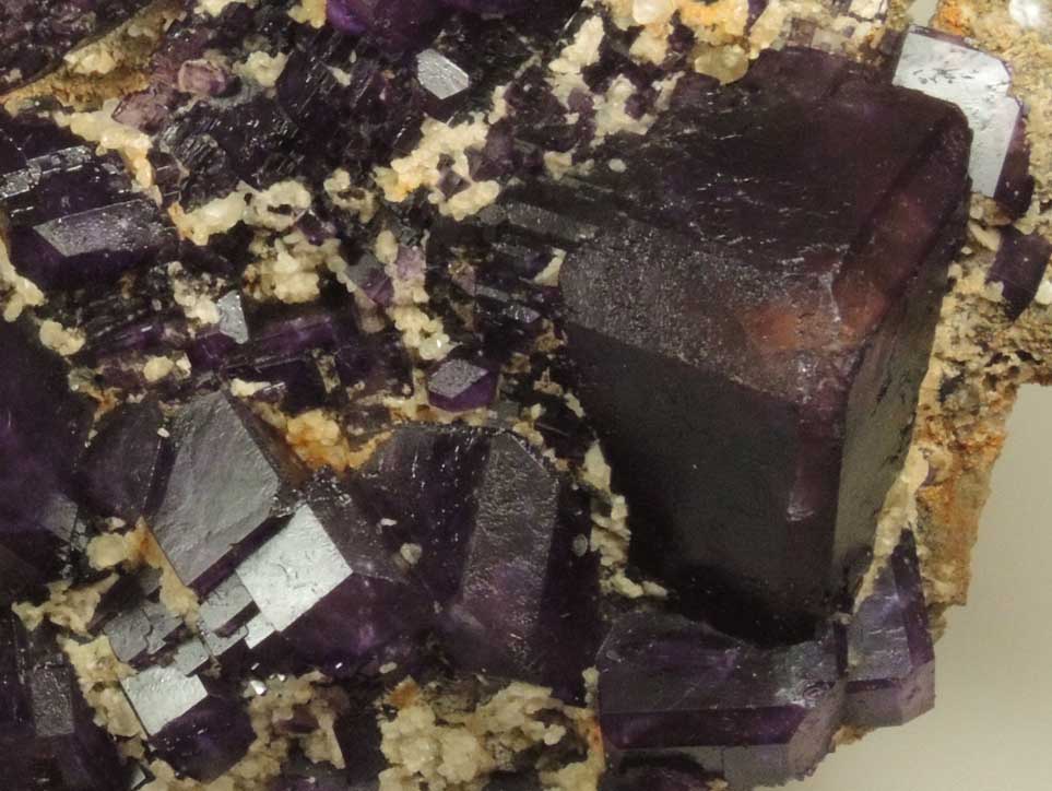 Fluorite with Calcite and Quartz from Caravia-Berbes District, Asturias, Spain