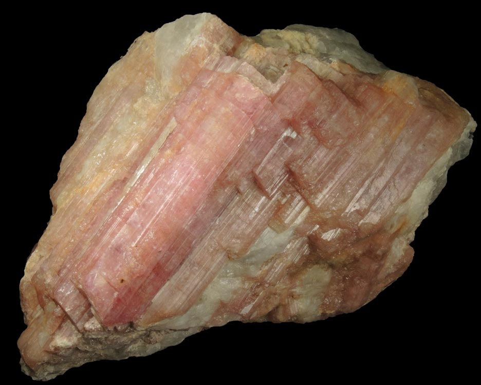 Elbaite var. Rubellite Tourmaline in Quartz from Minas Gerais, Brazil