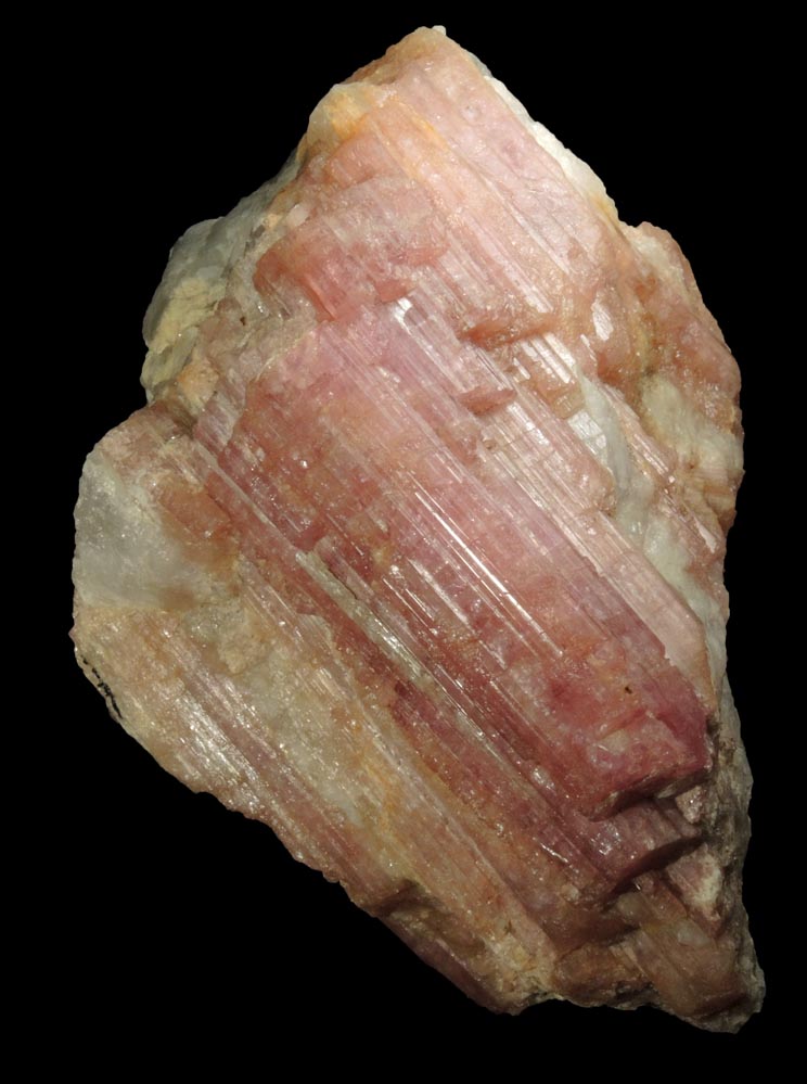 Elbaite var. Rubellite Tourmaline in Quartz from Minas Gerais, Brazil