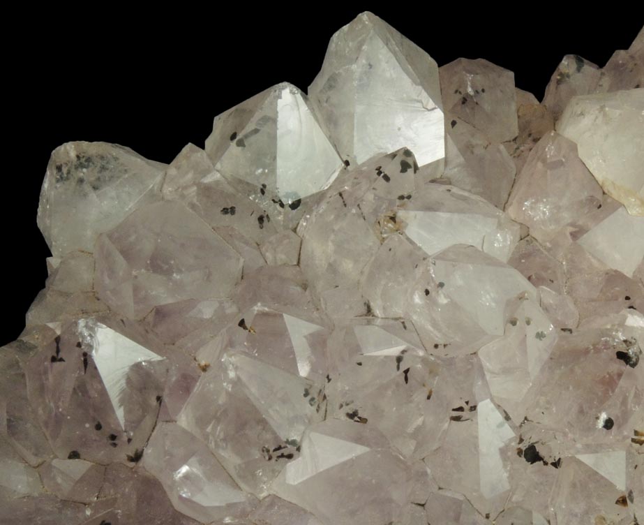 Quartz var. Amethystine with Goethite inclusions from Alto Uruguai, Rio Grande do Sul, Brazil