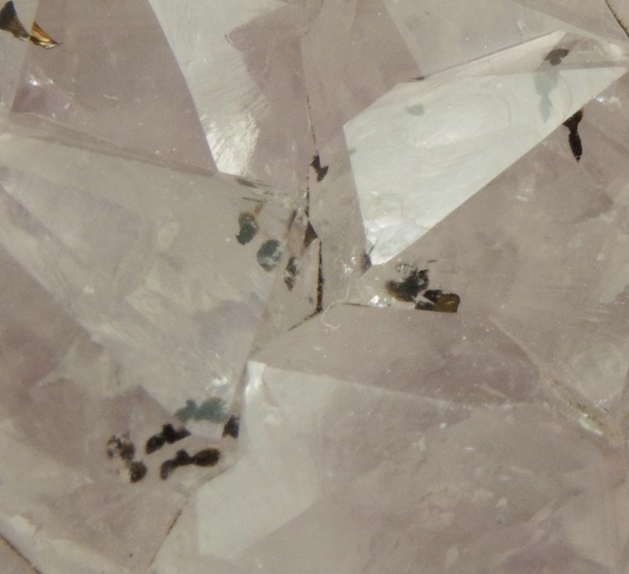 Quartz var. Amethystine with Goethite inclusions from Alto Uruguai, Rio Grande do Sul, Brazil