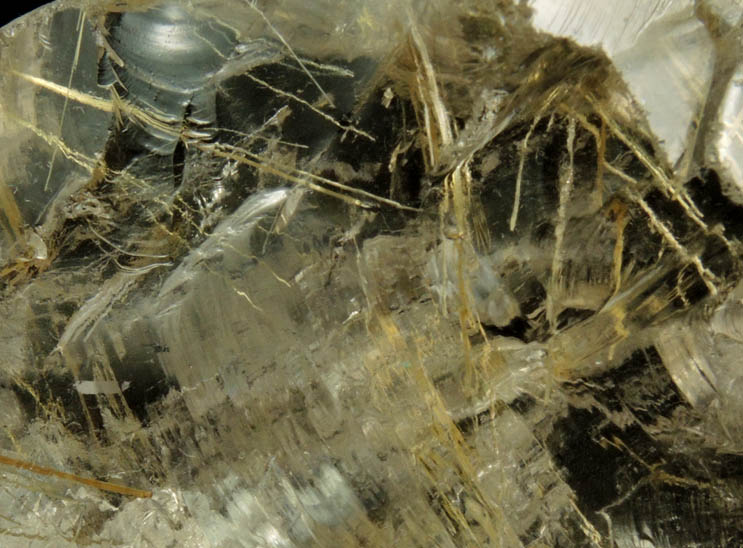 Quartz with Rutile inclusions (Rutilated Quartz) from Minas Gerais, Brazil