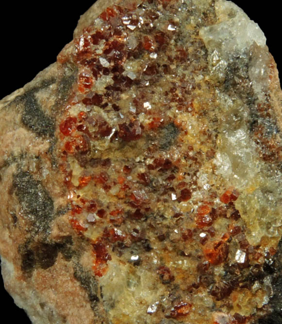 Spessartine Garnet from Betts Manganese Mine, Plainfield, Hampshire County, Massachusetts