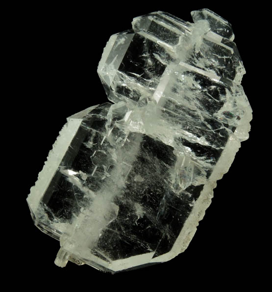 Quartz var. Faden-Habit Quartz from Dera Ismail Khan District, Waziristan, Pakistan