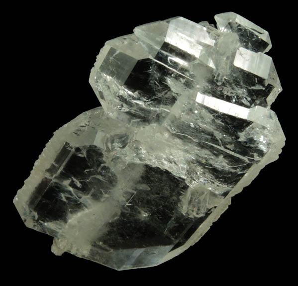 Quartz var. Faden-Habit Quartz from Dera Ismail Khan District, Waziristan, Pakistan