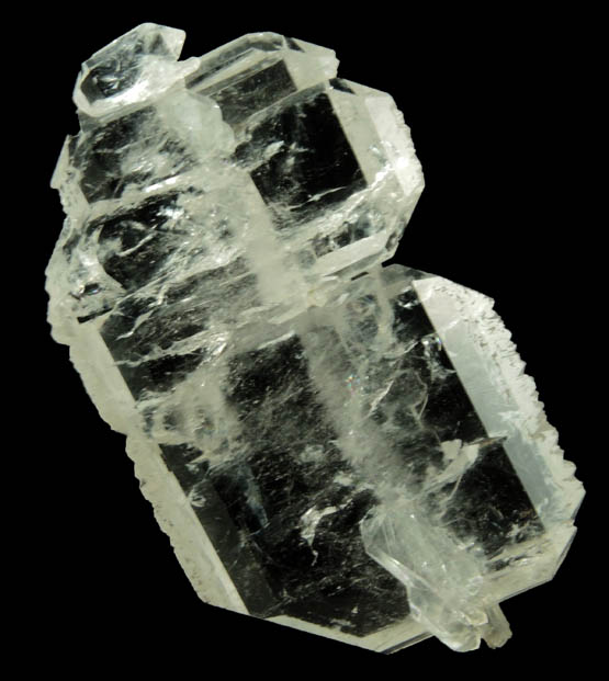 Quartz var. Faden-Habit Quartz from Dera Ismail Khan District, Waziristan, Pakistan