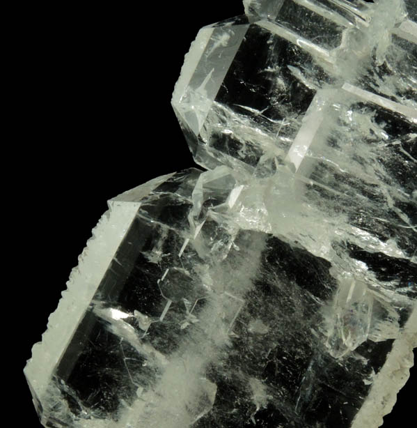 Quartz var. Faden-Habit Quartz from Dera Ismail Khan District, Waziristan, Pakistan