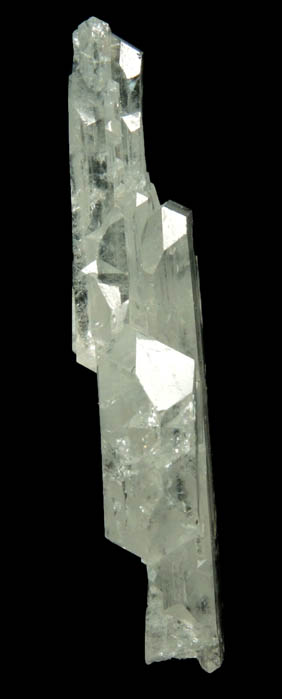 Quartz var. Faden-Habit Quartz from Dera Ismail Khan District, Waziristan, Pakistan