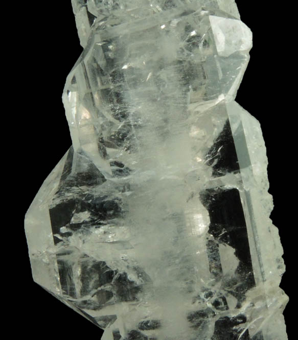 Quartz var. Faden-Habit Quartz from Dera Ismail Khan District, Waziristan, Pakistan