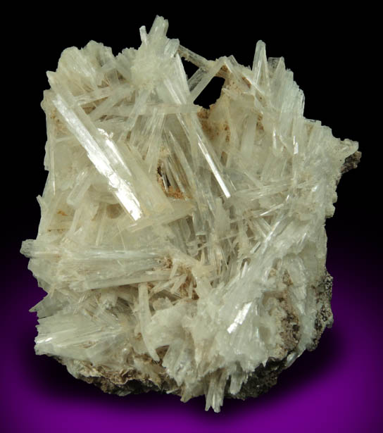 Pectolite from Jeffrey Mine, Asbestos, Qubec, Canada