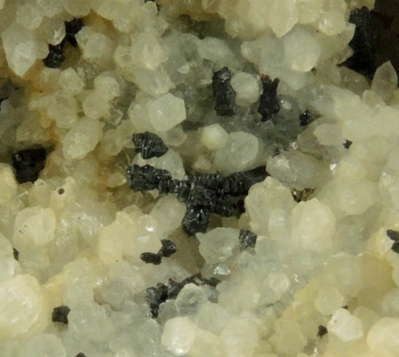 Wurtzite on Quartz with minor Pyrite and Fluorite from railroad cut near Thomaston Dam, Litchfield County, Connecticut