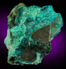 Silver in Chrysocolla from Chimney Rock Quarry, Bound Brook, Somerset County, New Jersey