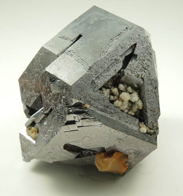 Galena with Quartz from Nikolaevskiy Mine, Dalnegorsk, Primorskiy Kray, Russia