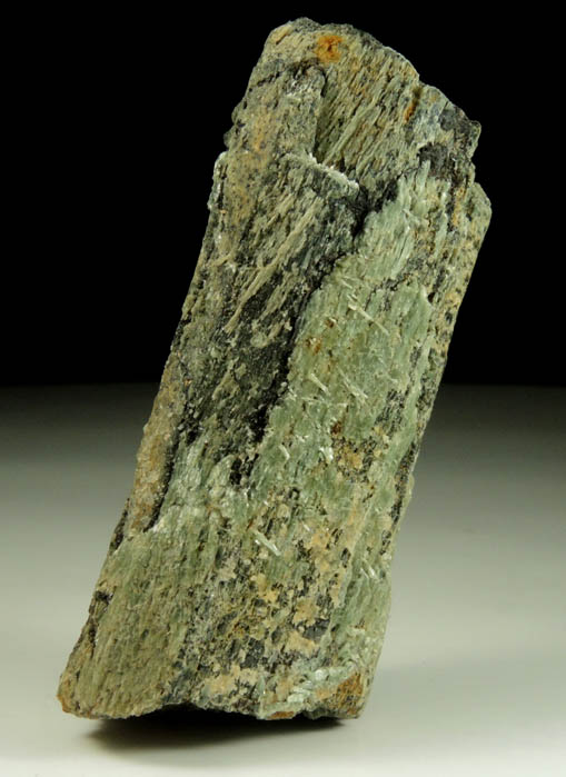 Diopside with Actinolite from dry wash near the Rhein property, Amity, Orange County, New York