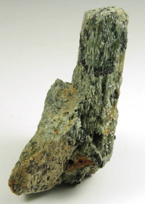 Diopside with Actinolite from dry wash near the Rhein property, Amity, Orange County, New York