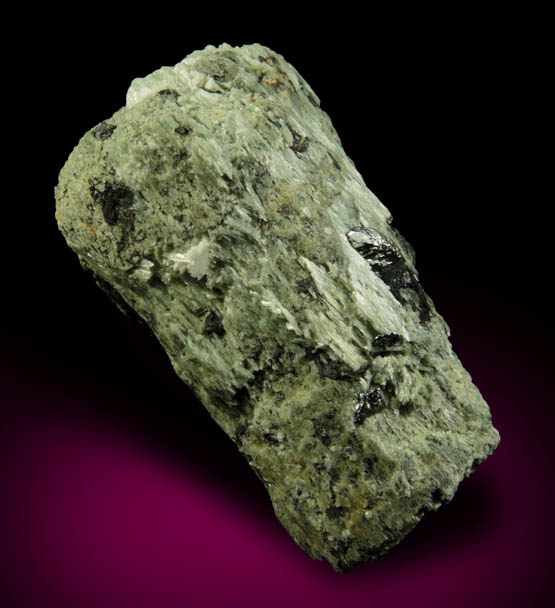 Diopside, Actinolite, Graphite, Calcite from dry wash near the Rhein property, Amity, Orange County, New York