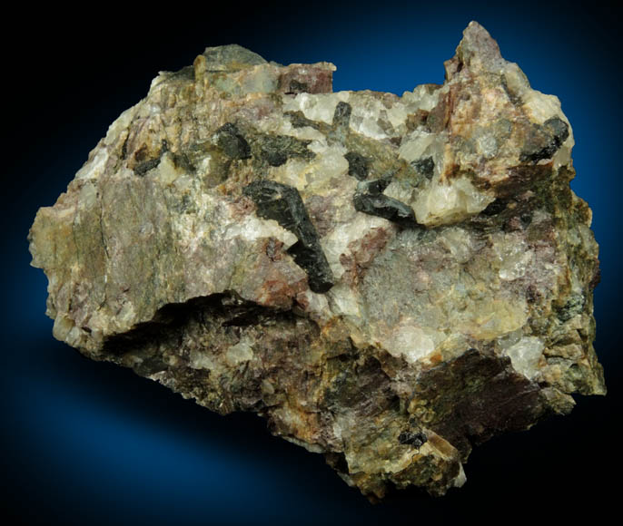 Allanite in pegmatite from Mount Eve, Warwick, Orange County, New York