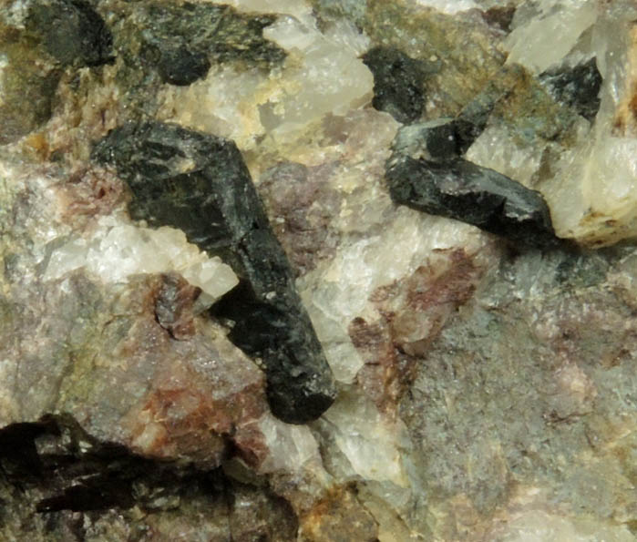 Allanite in pegmatite from Mount Eve, Warwick, Orange County, New York