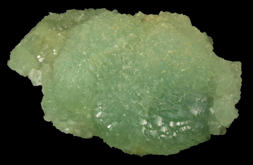 Prehnite from Tafelkop, Goboboseb Mountains, 27 km west of Brandberg Mountain, Erongo region, Namibia