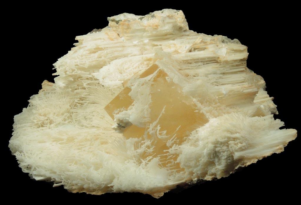 Calcite and Quartz var. Chalcedony from Jalgaon, Maharashtra, India