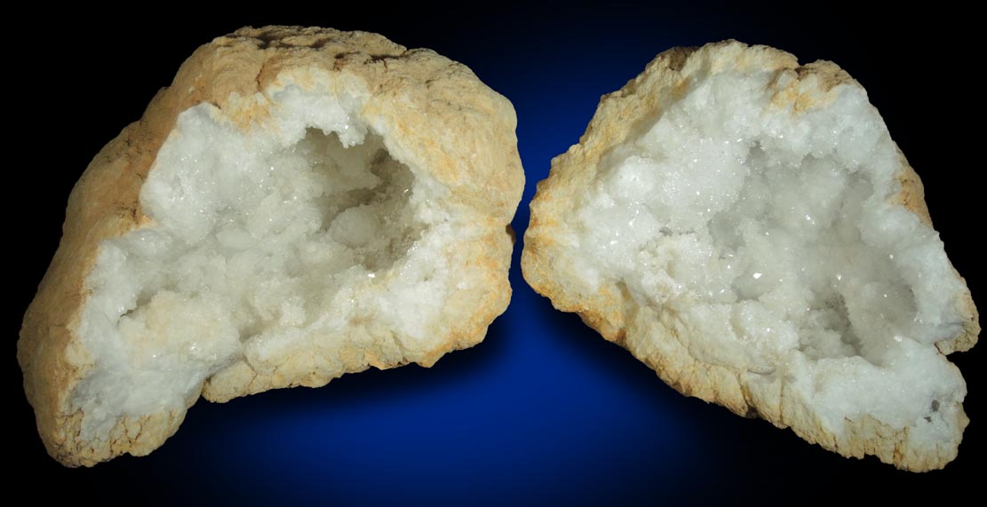 Quartz var. Quartz Geode from Phosboucraa Mines, Layoune Province, Morocco