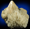 Powellite on Scolecite from Nashik District, Maharashtra, India