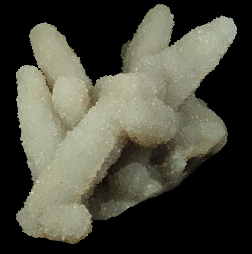 Quartz pseudomorphs after Calcite from Jalgaon, Maharashtra, India