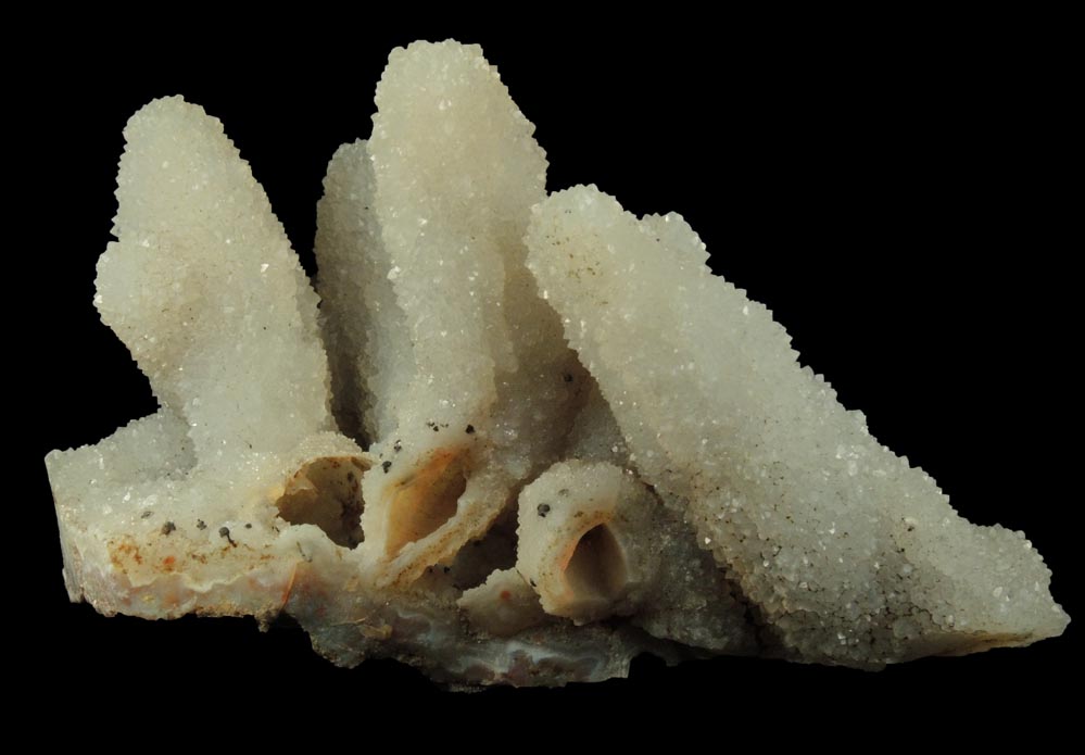 Quartz pseudomorphs after Calcite from Jalgaon, Maharashtra, India