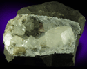Calcite with Heulandite on Quartz from Mumbai District, Maharashtra, India