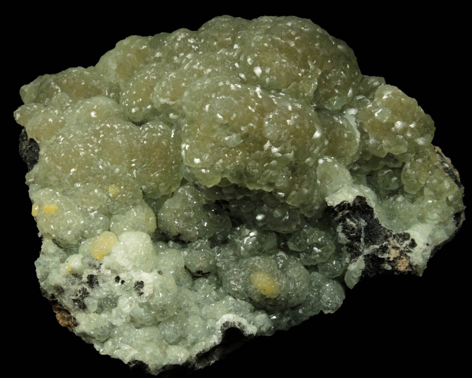 Smithsonite from Touissit Mine, 21 km SSE of Oujda, Jerada Province, Oriental, Morocco