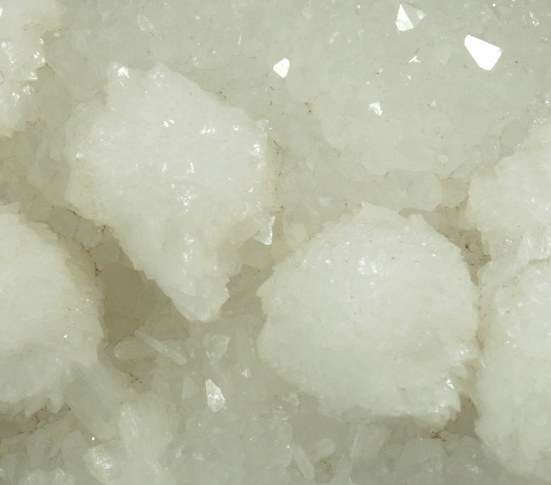 Goosecreekite on Quartz from Nashik District, Maharashtra, India