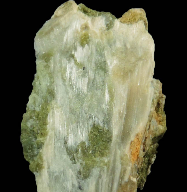 Brucite var. Nemalite from Castle Point (Stevens Bluff), Hoboken, (west shore of Hudson River opposite NYC) Hudson County, New Jersey (Type Locality for Brucite)