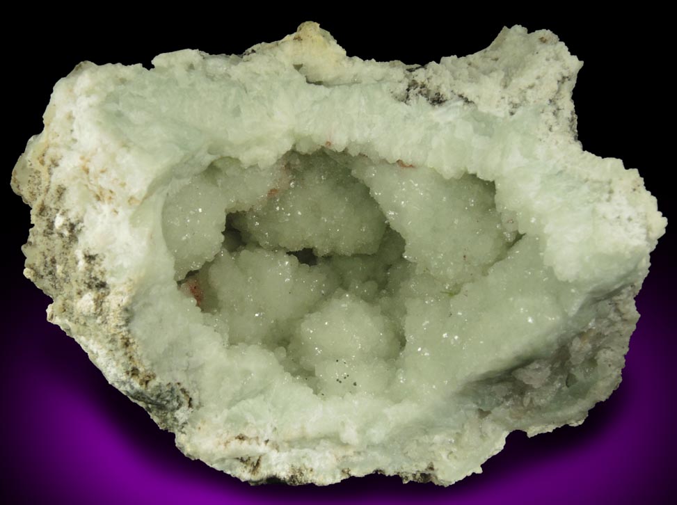 Datolite (part of a large cavity) from Millington Quarry, Bernards Township, Somerset County, New Jersey