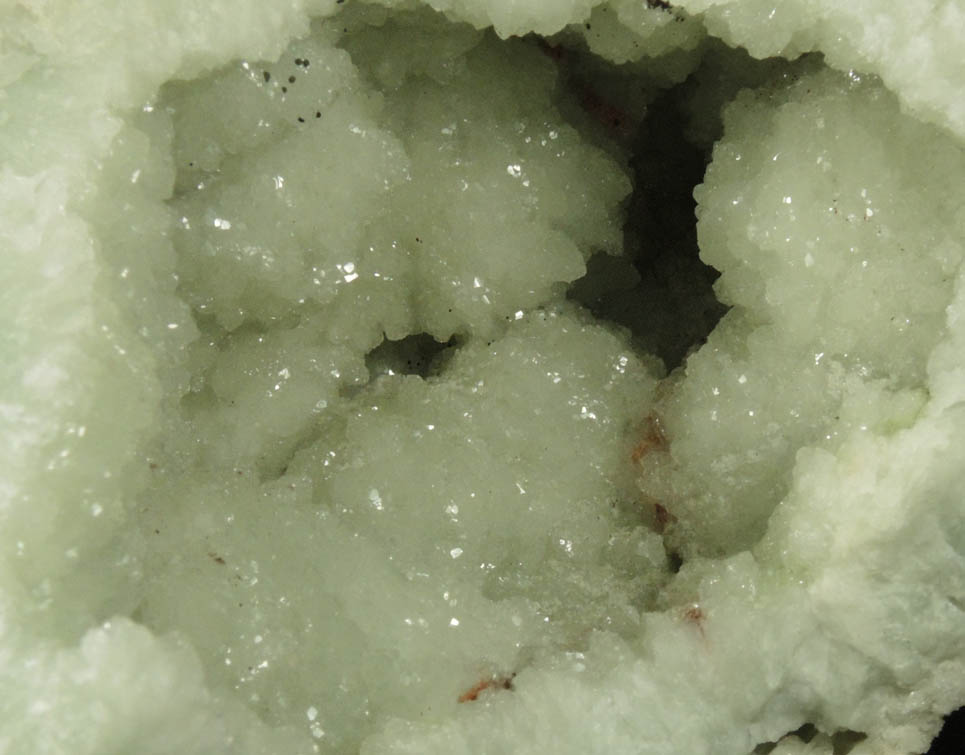 Datolite (part of a large cavity) from Millington Quarry, Bernards Township, Somerset County, New Jersey